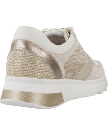 Sneaker für Damen STONEFLY SPOCK 41 GLITTER TEX-VELOUR 220909 ORO MARRóN