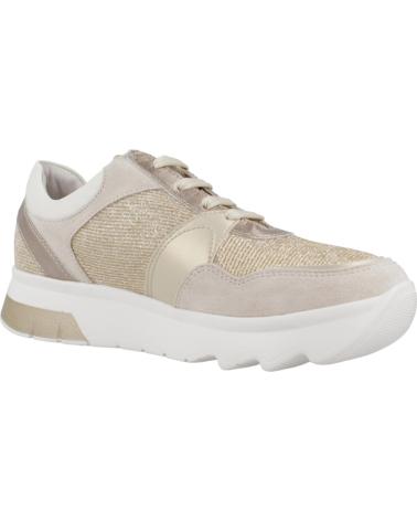 Sneaker für Damen STONEFLY SPOCK 41 GLITTER TEX-VELOUR 220909 ORO MARRóN