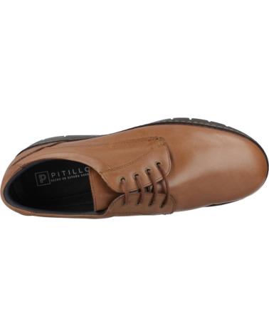 Chaussures-De-Hombre-PITILLOS-ZAPATOS-CONFORT-HOMBRE-MODELO-PALA-LISA-COLOR-MARRON-LIBANO