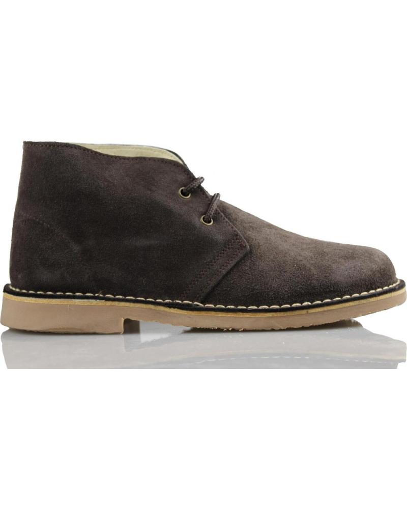 Stiefel für Damen und Herren und Mädchen und Junge ARANTXA ARANCHA PISACACAS COMODOS UNISEX PIEL MARRON