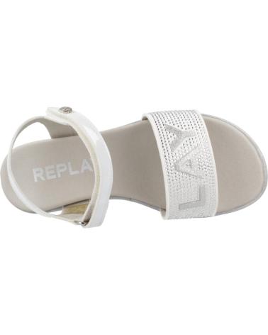 Sandálias de Menina REPLAY SANDALIAS NINA MODELO JT240014S COLOR BLANCO WHITE