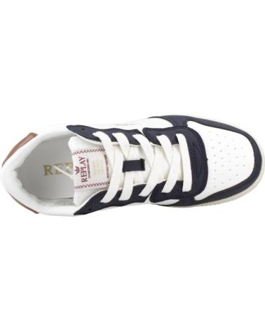 Sneaker für Junge REPLAY ZAPATILLAS NINO MODELO EPIC JR 6 COLOR BLANCO NVYWHT