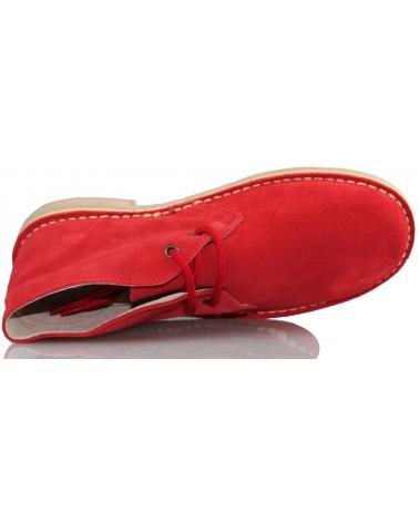 Stiefel für Damen und Herren und Mädchen und Junge ARANTXA ARANCHA PISACACAS COMODOS UNISEX PIEL ROJO