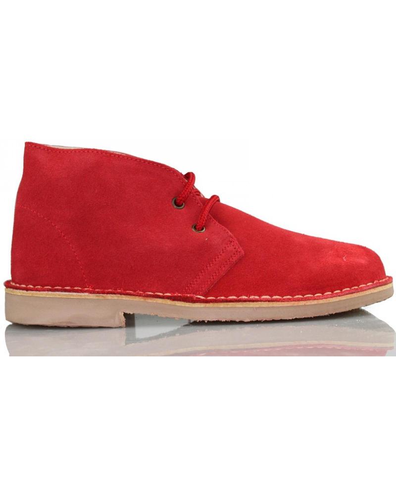 Stiefel für Damen und Herren und Mädchen und Junge ARANTXA ARANCHA PISACACAS COMODOS UNISEX PIEL ROJO