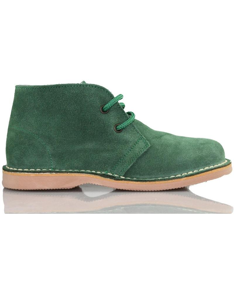 Stiefel für Damen und Herren und Mädchen und Junge ARANTXA ARANCHA PISACACAS COMODOS UNISEX PIEL VERDE