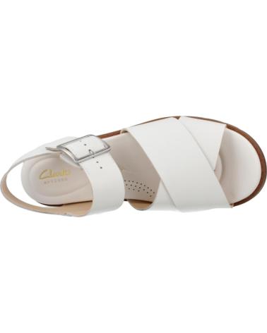 Sandales pour Femme CLARKS SANDALIAS MUJER MODELO ORINOCO CROSS COLOR BLANCO WHITE