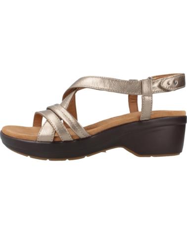 Sandales pour Femme CLARKS SANDALIAS MUJER MODELO TULEAH MAY COLOR ORO METALIC
