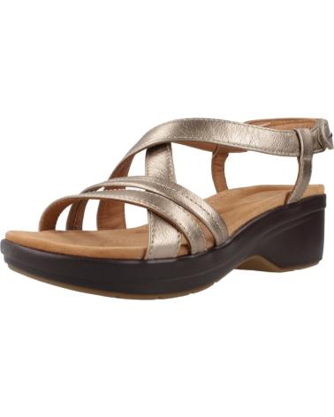 Sandales pour Femme CLARKS SANDALIAS MUJER MODELO TULEAH MAY COLOR ORO METALIC