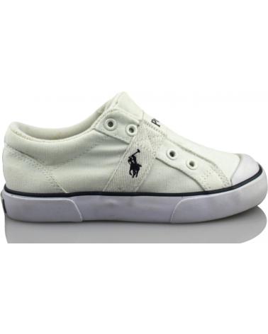 girl and boy Trainers POLO RALPH LAUREN GARDENER CH-J BLANCO