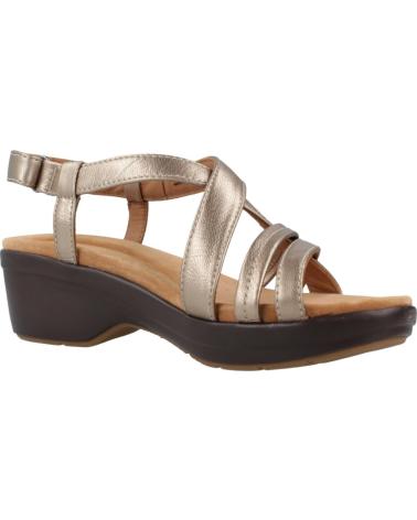 Sandales pour Femme CLARKS SANDALIAS MUJER MODELO TULEAH MAY COLOR ORO METALIC