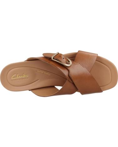 Woman Sandals CLARKS SIVANNE WALK 26177464 MARRON MARRóN