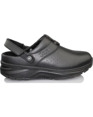 Woman and Man Clogs JOYA IQ SD ZUECO BLACK