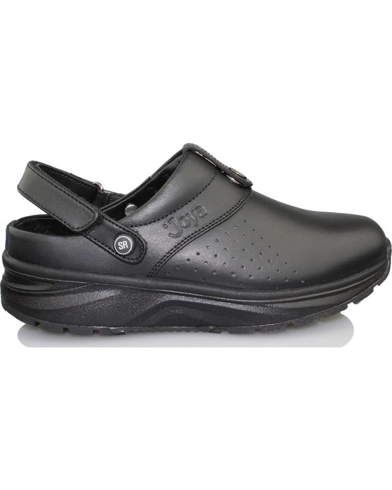 Woman and Man Clogs JOYA IQ SD ZUECO BLACK