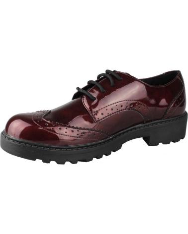 Sapatos de Menina e Menino GEOX CASEY GK CHAROL GRANATE