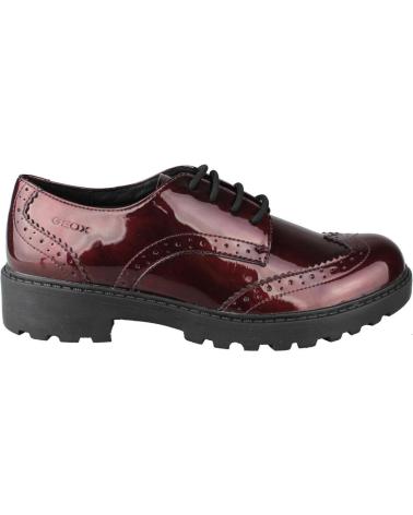 Sapatos de Menina e Menino GEOX CASEY GK CHAROL GRANATE