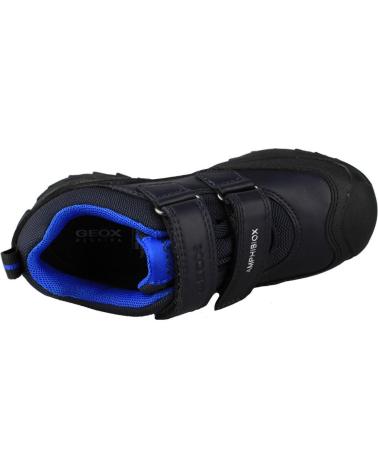 Zapatillas deporte pour Fille et Garçon GEOX JN SAVAGE ZAPATILLA DOBLE VELCRO AZUL