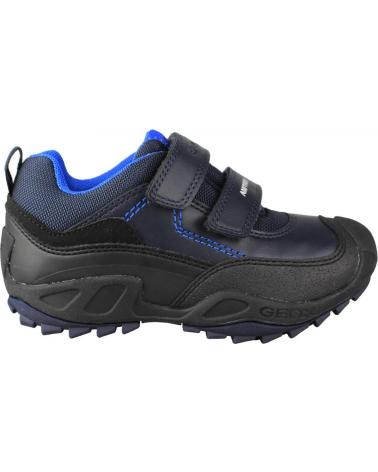 Zapatillas deporte pour Fille et Garçon GEOX JN SAVAGE ZAPATILLA DOBLE VELCRO AZUL