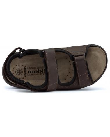 Sandalen für Herren MEPHISTO SANDALIAS VALDEN VELCRO MARRON