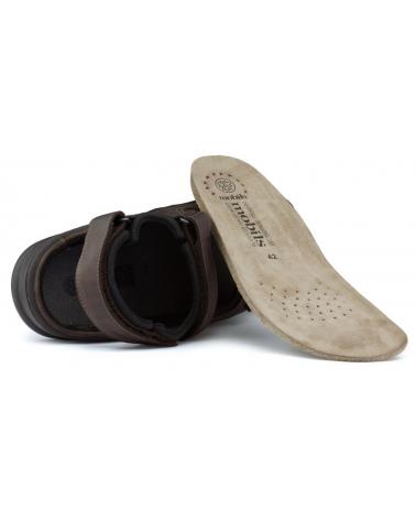 Sandalen für Herren MEPHISTO SANDALIAS VALDEN VELCRO MARRON