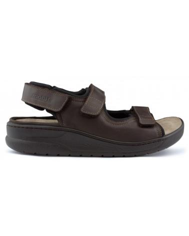 Sandali per Uomo MEPHISTO SANDALIAS VALDEN VELCRO MARRON