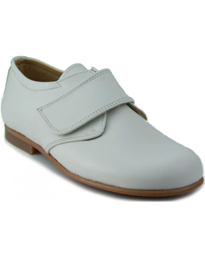 Zapatos de Niño RIZITOS RZTS BLUCHER NAPA POINT PORCELANA