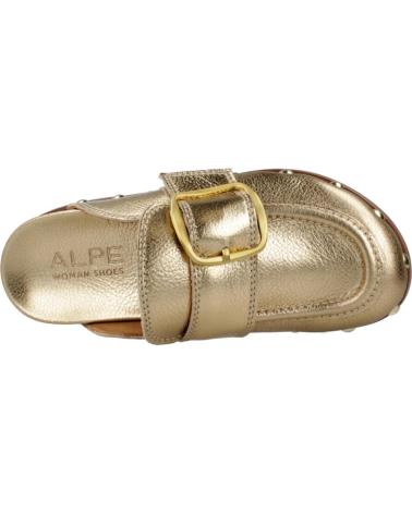 Tamancos de Mulher ALPE ZUECOS MUJER MODELO 5058 COLOR ORO GOLD