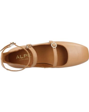 Bailarinas per Donna ALPE BAILARINAS MUJER MODELO 5091 14 COLOR MARRON CAMEL