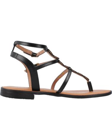 Sandales pour Femme LES TROPEZIENNES SANDALIAS MUJER MODELO HORELIA COLOR NEGRO NOIR OR