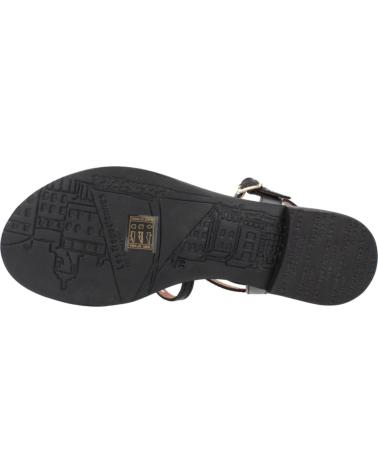 Sandales pour Femme LES TROPEZIENNES SANDALIAS MUJER MODELO HORELIA COLOR NEGRO NOIR OR