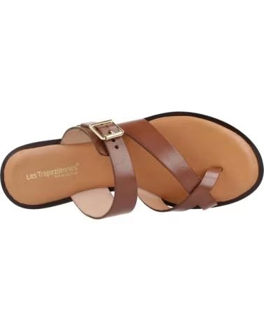 Sandales pour Femme LES TROPEZIENNES SANDALIAS MUJER MODELO HAPISY COLOR MARRON TAN