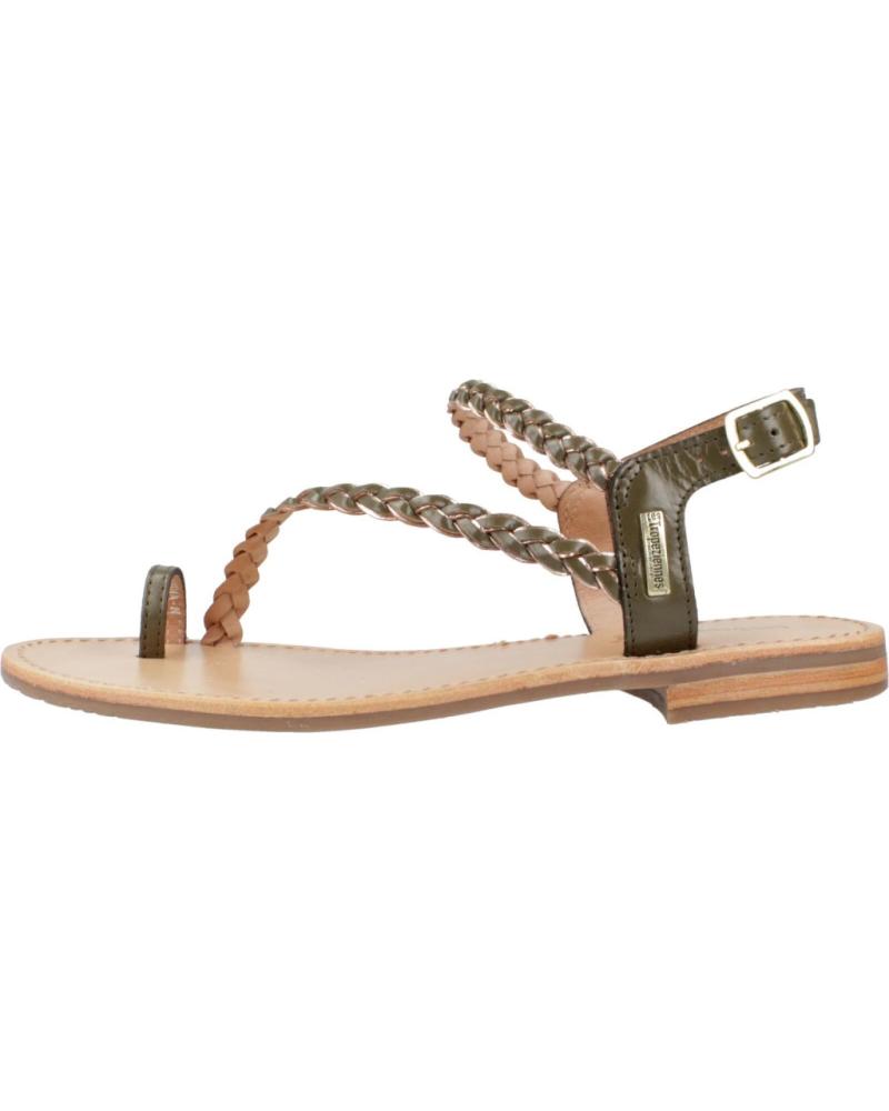 Sandalias de Mujer LES TROPEZIENNES SANDALIAS MUJER MODELO HAPYDEA COLOR VERDE KAKI