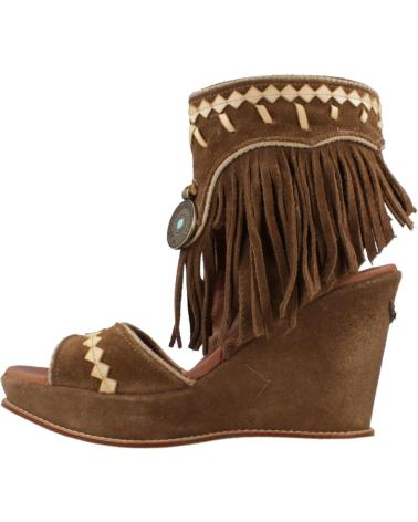 Sandales pour Femme NEMONIC SANDALIAS MUJER MODELO 2210N COLOR MARRON TABACO