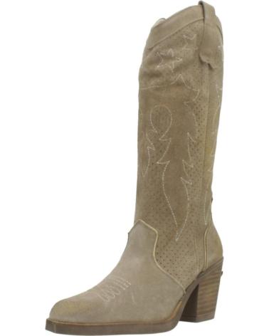 Woman boots NEMONIC BOTAS MUJER MODELO 2380N COLOR MARRON CLARO NATURAL