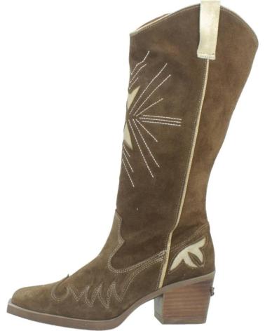 Bottes pour Femme NEMONIC BOTAS MUJER MODELO 2382N COLOR MARRON TABACO
