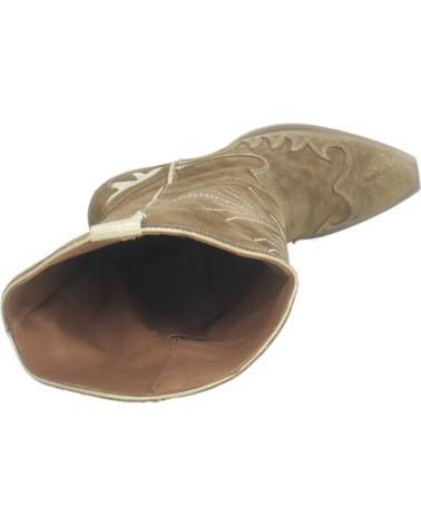 Bottes pour Femme NEMONIC BOTAS MUJER MODELO 2382N COLOR MARRON TABACO