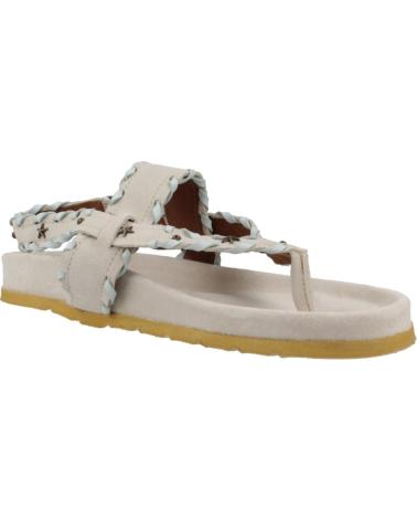 Sandales pour Femme NEMONIC SANDALIAS MUJER MODELO 2387N COLOR BEIS ARTICO