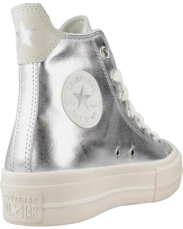 Sportif pour Femme CONVERSE ZAPATILLAS MUJER MODELO CHUCK TAYLOR ALL STAR LIFT PLATFORM SLVRNTRL