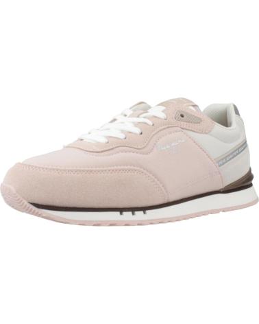 Sportivo per Donna PEPE JEANS PLS40004 ZAPATILLAS CASUAL DE MUJER ROSA