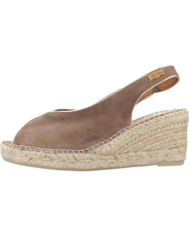 Sandalen für Damen TONI PONS ALPARGATAS MUJER MODELO LESLIE COLOR MARRON TAUPE