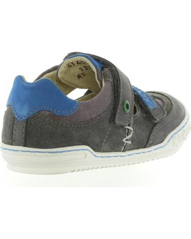 boy shoes KICKERS 414590-30 JYKROI 123 GRIS FONCE