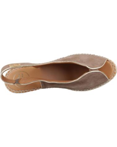 Sandales pour Femme TONI PONS ALPARGATAS MUJER MODELO LESLIE COLOR MARRON TAUPE