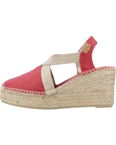 Sandalen für Damen TONI PONS ALPARGATAS MUJER MODELO TODA COLOR ROJO VERMELL
