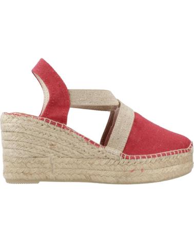 Sandales pour Femme TONI PONS ALPARGATAS MUJER MODELO TODA COLOR ROJO VERMELL