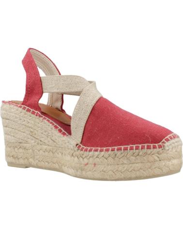 Sandales pour Femme TONI PONS ALPARGATAS MUJER MODELO TODA COLOR ROJO VERMELL