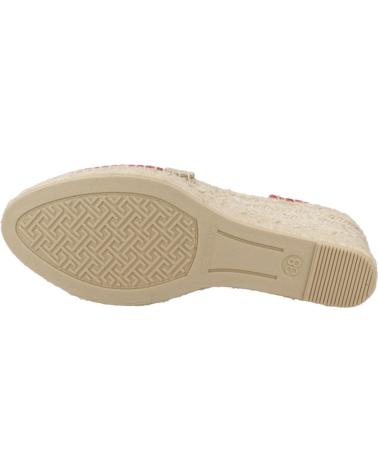 Sandales pour Femme TONI PONS ALPARGATAS MUJER MODELO TODA COLOR ROJO VERMELL