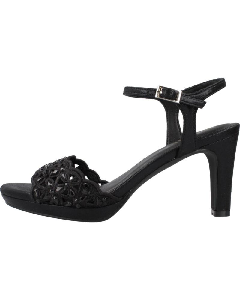 Sandales pour Femme MENBUR SANDALIAS DE FIESTA MUJER MODELO 24730M COLOR NEGRO BLACK