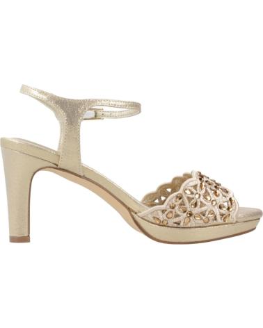 Sandales pour Femme MENBUR SANDALIAS DE FIESTA MUJER MODELO 24730M COLOR ORO GOLD