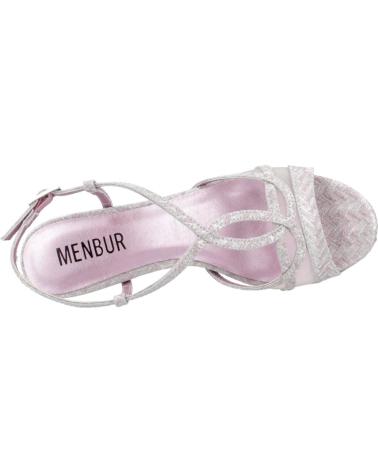 Sandales pour Femme MENBUR SANDALIAS DE FIESTA MUJER MODELO 24755M COLOR VIOLETA LILAC