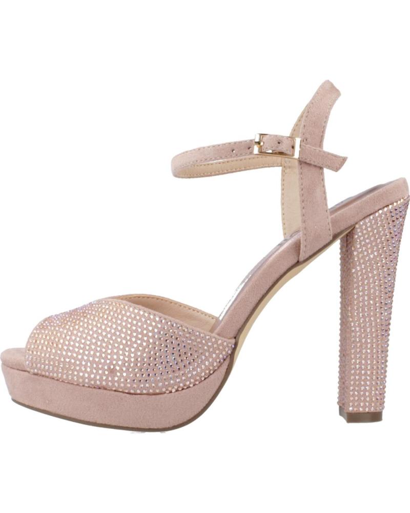 Sandales pour Femme MENBUR SANDALIAS DE FIESTA MUJER MODELO 24791M COLOR NEGRO NUDE