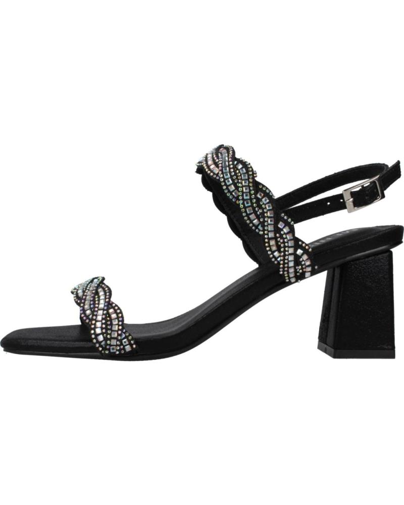 Sandales pour Femme MENBUR SANDALIAS DE FIESTA MUJER MODELO 24797M COLOR NEGRO BLACK